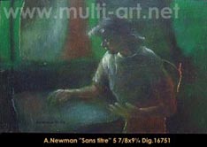 Woman at a window