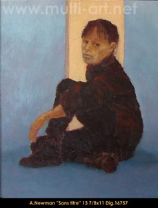 Seated girl