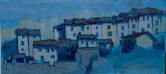 Houses descending a hillside (Torre del Compte)