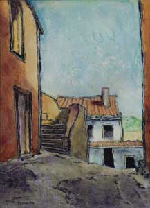 Houses on a hill (Vallérargues)