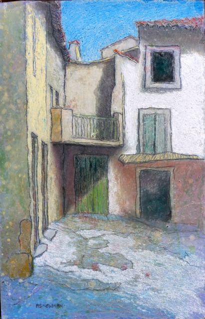 Corner houses (Lussan)