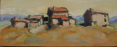 Houses on a hill (L'Ecot)